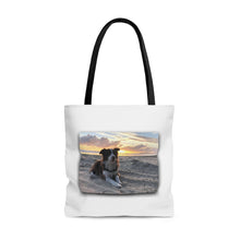 Load image into Gallery viewer, Border Collie Print on Tote Bag
