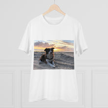 Load image into Gallery viewer, Border Collie Print on Organic T-shirt - Unisex
