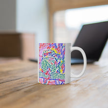 Load image into Gallery viewer, Kookaburra Fluro Designed Ceramic Mug 11oz.
