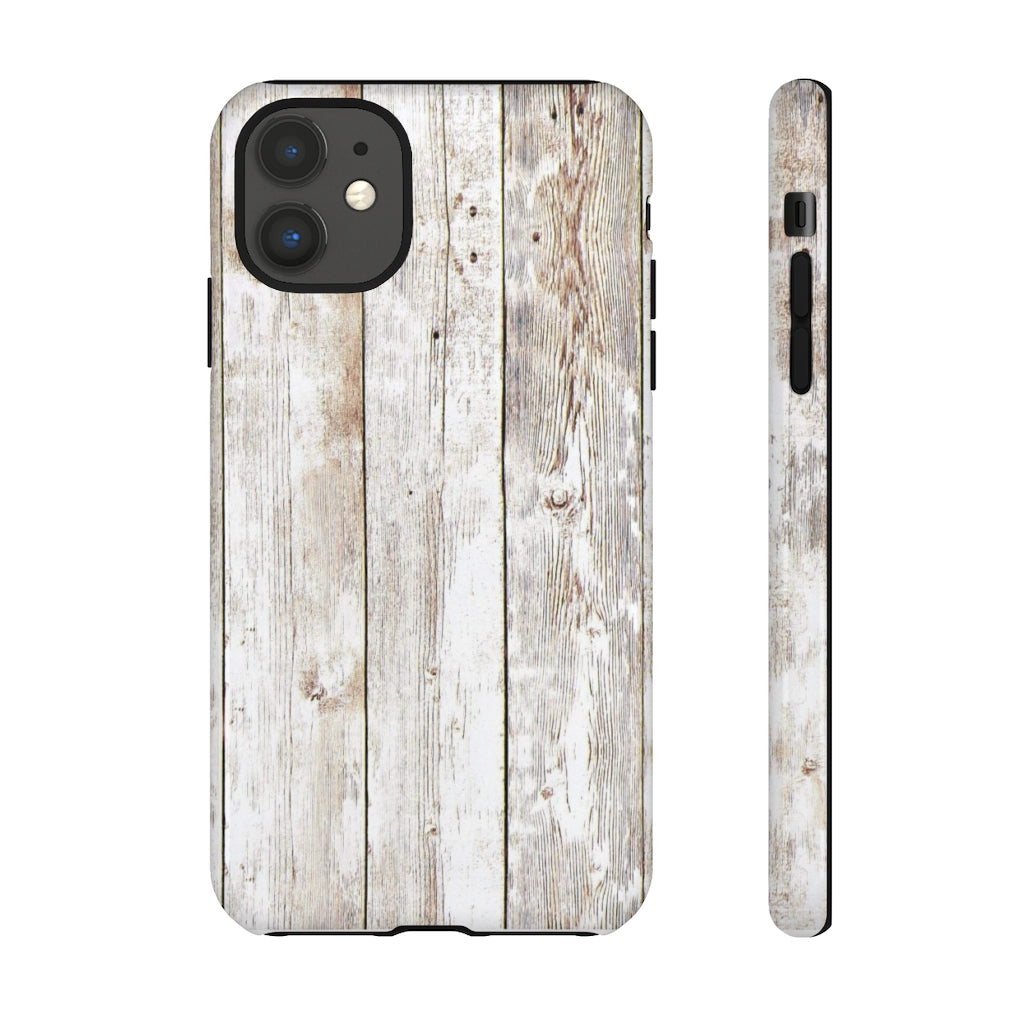 Tough Phone Cover Wooden Element print