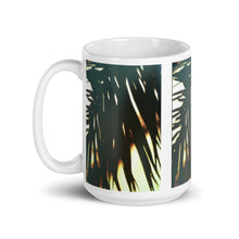 Load image into Gallery viewer, Ceramic Mug with Palm Sunset Print
