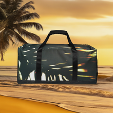 Load image into Gallery viewer, Palm Sunset Print Duffle Bag
