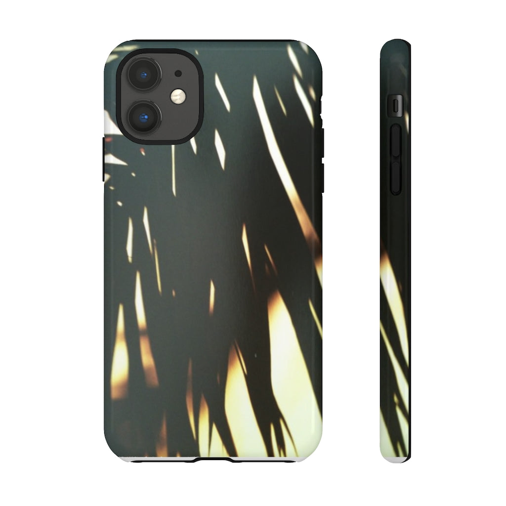 Palm Shadow Print on Tough Phone Cover